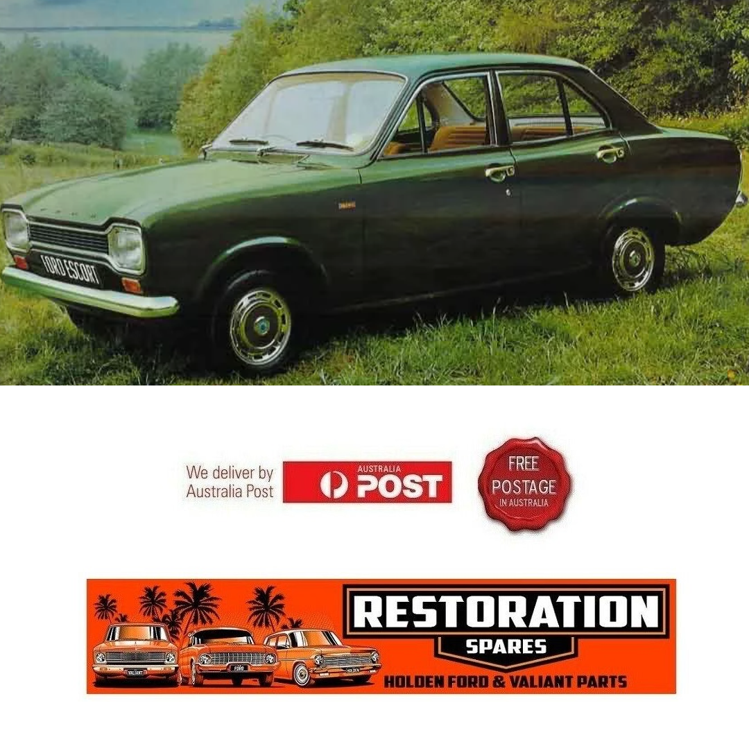 FORD ESCORT 4 door SEDAN MK1 RUBBER KIT WITH WINDSCREEN SEAL FRONT AND REAR