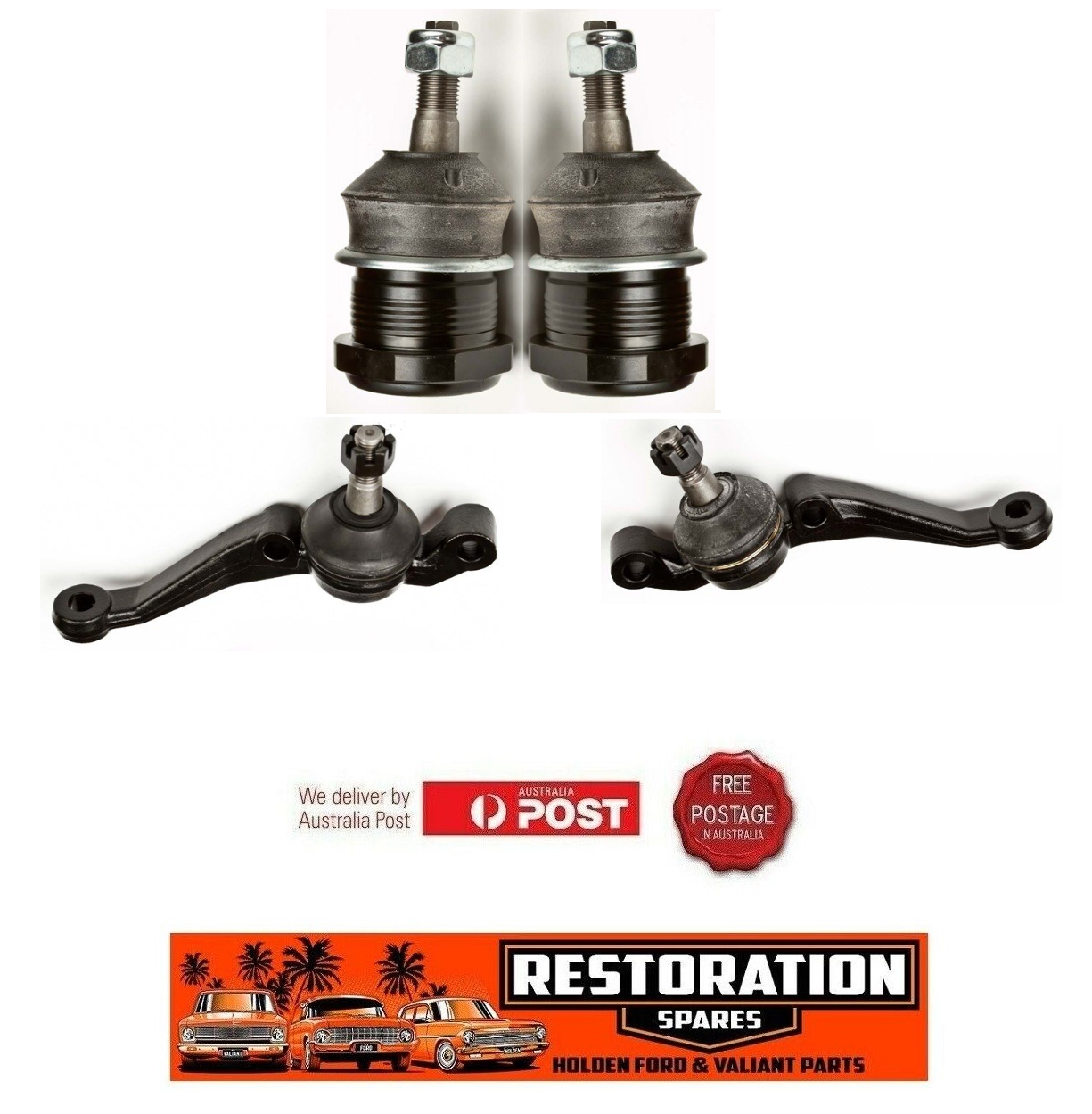 CHRYSLER VALIANT BALL JOINT KIT UPPER AND LOWER