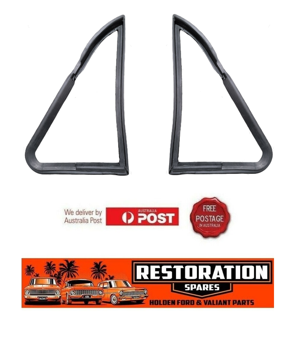 FORD ANGLIA 100E FRONT DOOR OPENING QUARTER GLASS SEALS