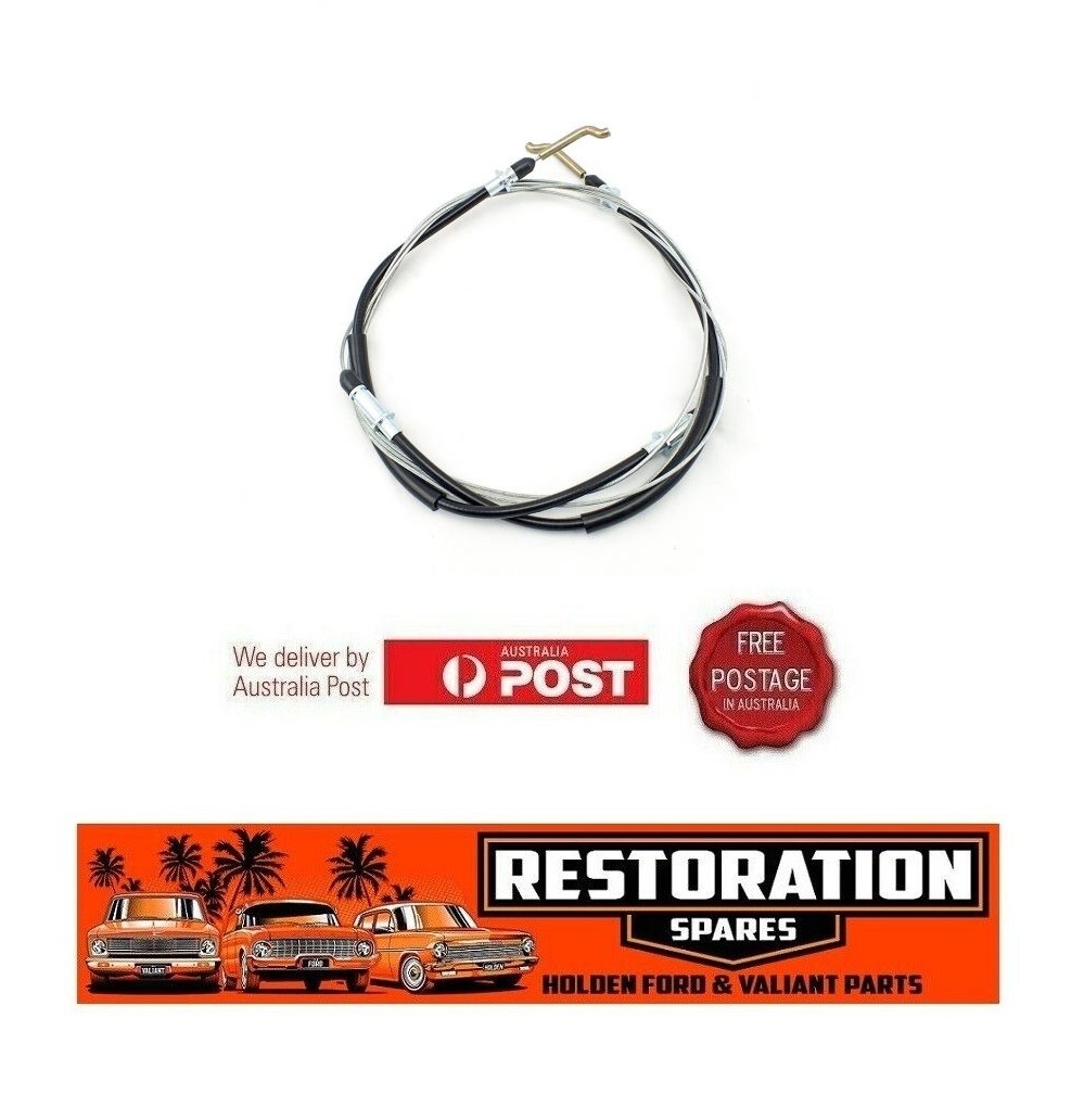 HANDBRAKE CABLE FORD FALCON ZA ZB ZC FAIRLANE SEDAN FITTED WITH AN XD FALCON DISC BRAKE DIFF