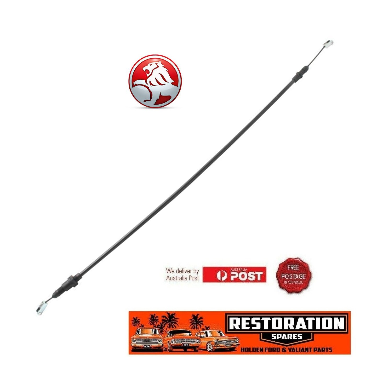 HOLDEN COMMODORE VB VC VH 4 & 6 CYL AUSSIE 4 SPEED CLUTCH CABLE