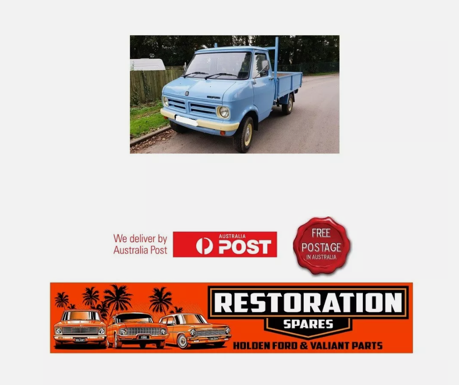 GM CF BEDFORD UTE BODY RUBBER KIT WITH WINDSCREEN SEALS