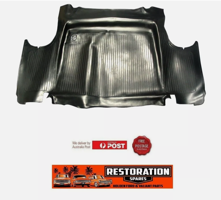 FORD FALCON XR XT XW XY SEDAN RUBBER BOOT MAT GT GS STANDARD TANK ONLY