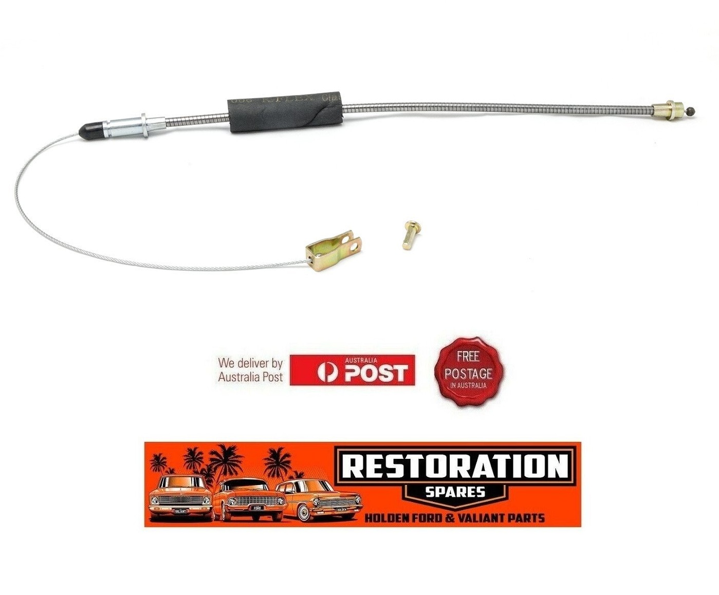 FORD ZH FAIRLANE LTD FRONT HANDBRAKE CABLE 1976-1979