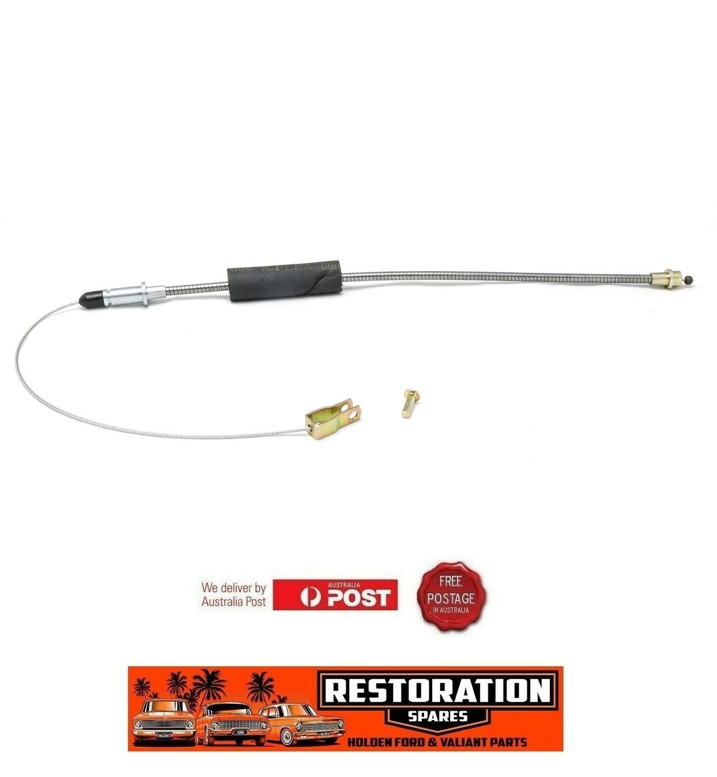 FORD FALCON XY XA ZD ZF FAIRLANE UNTIL 12/72 HANDBRAKE CABLE FRONT