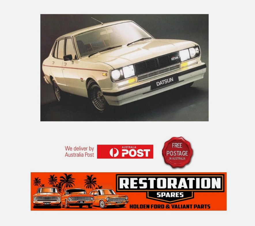 NISSAN DATSUN 200B SEDAN RUBBER KIT