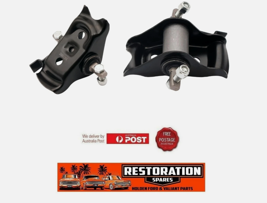 FORD FALCON XK XL XM XP XR XT XW XY XA XB XC XD XE XF upper control arm (RUBBER) SPRING saddle (pair 2)
